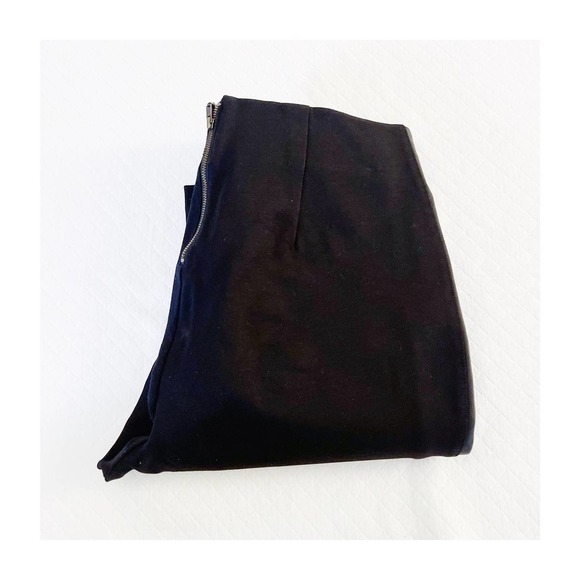 J. Crew Pixie Pant Skinny Fit Contrast Leather Band SZ8R - Picture 1 of 7